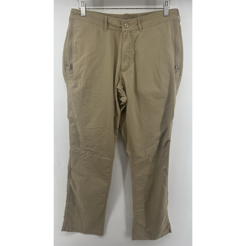 Clothing Arts Pick Pocket Proof Pants Tagged 32/34 Actual 33/31 Khaki Beige